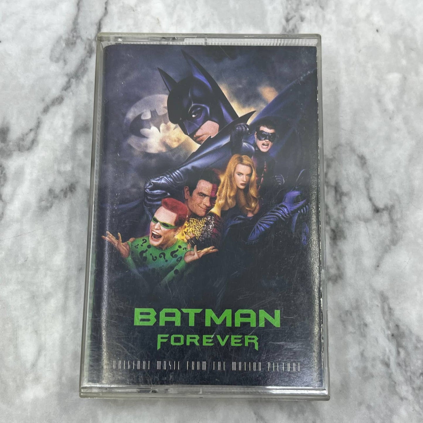 Batman Forever - Soundtrack - U2, Seal, Method Man Cassette Tape￼ TC7-44