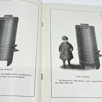 c1900 John Vanes Boiler Works Vertical Single Flue Boiler Booklet Brazil IN D8