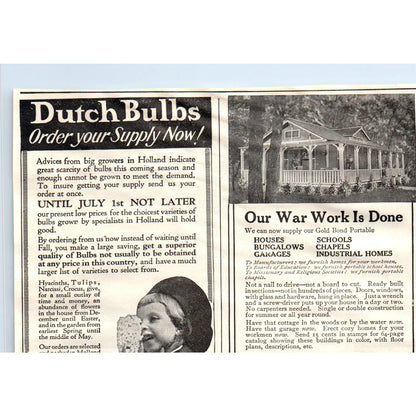 c1920 Harper's Magazine Ad - Stromberg Carburetor Chicago IL EA3