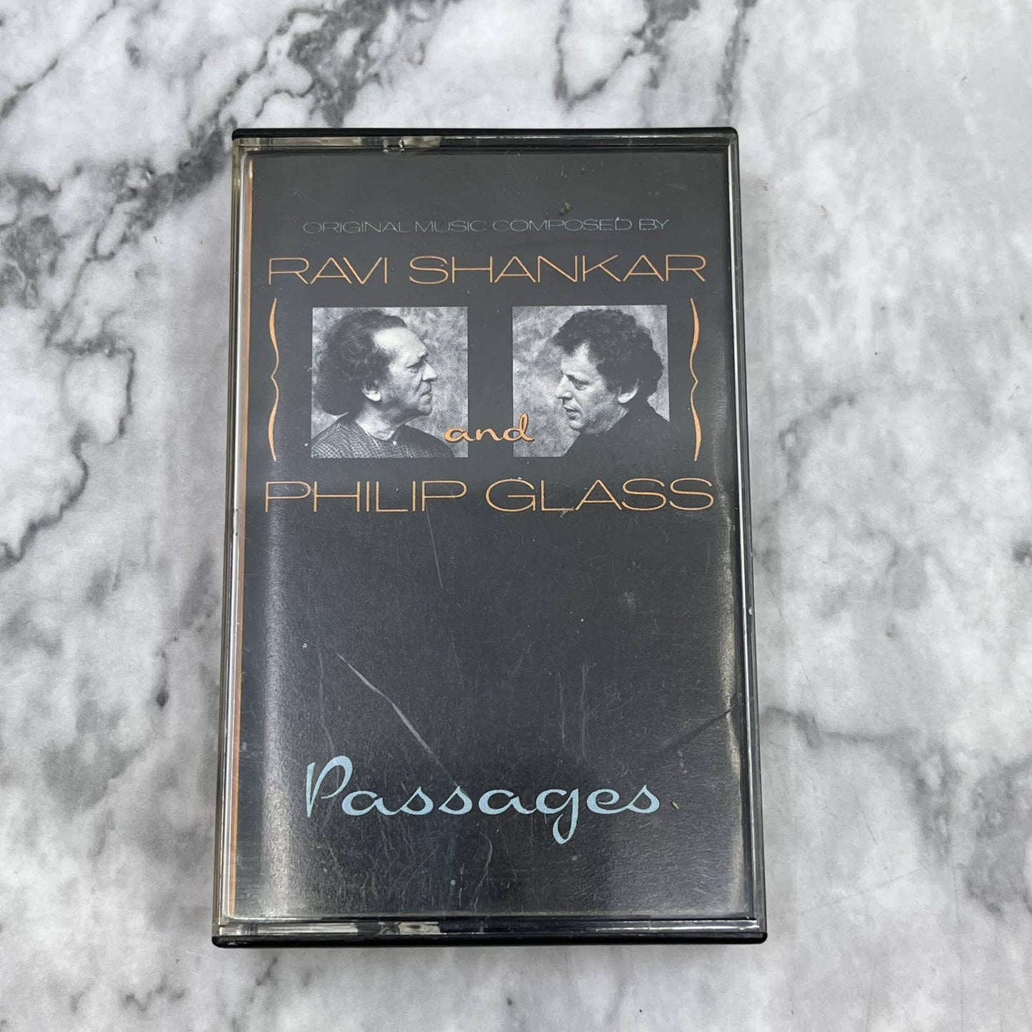 Passages by Philip Glass/Ravi Shankar Cassette Tape TI1-41