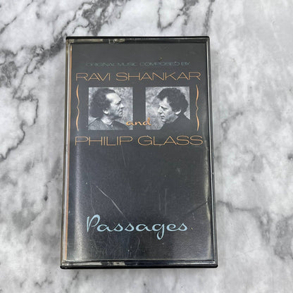 Passages by Philip Glass/Ravi Shankar Cassette Tape TI1-41