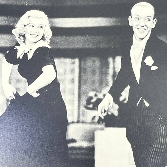 Vintage Fred Astaire & Ginger Rogers Photo Movie Still Black & White 8x10 AB4-38