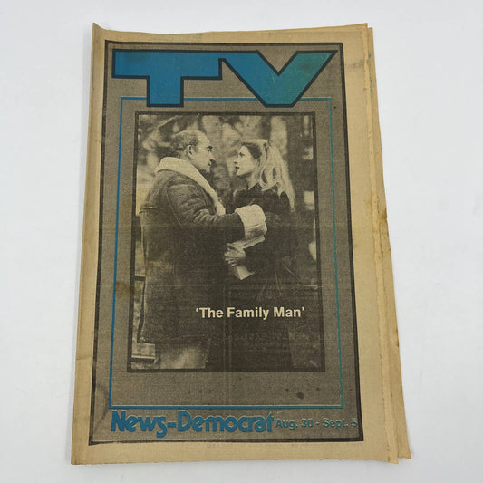 1981 Aug 30 Bellville IL News-Democrat TV Listings Magazine The Family Man TG6