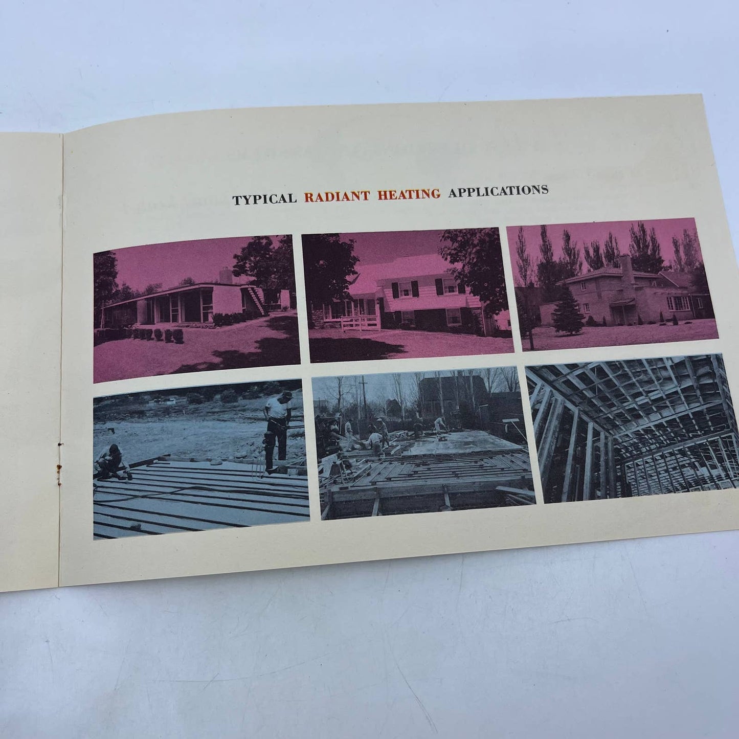 1950 MCM Steel Pipe Radiant Panel Heating for Modern Living Booklet Brochure TH8