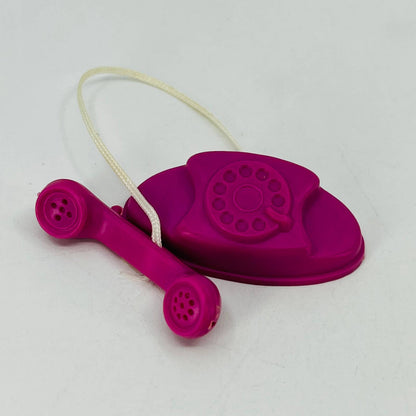 VINTAGE 1960s Mattel Doll Barbie Tammy Purple Rotary Phone SC3