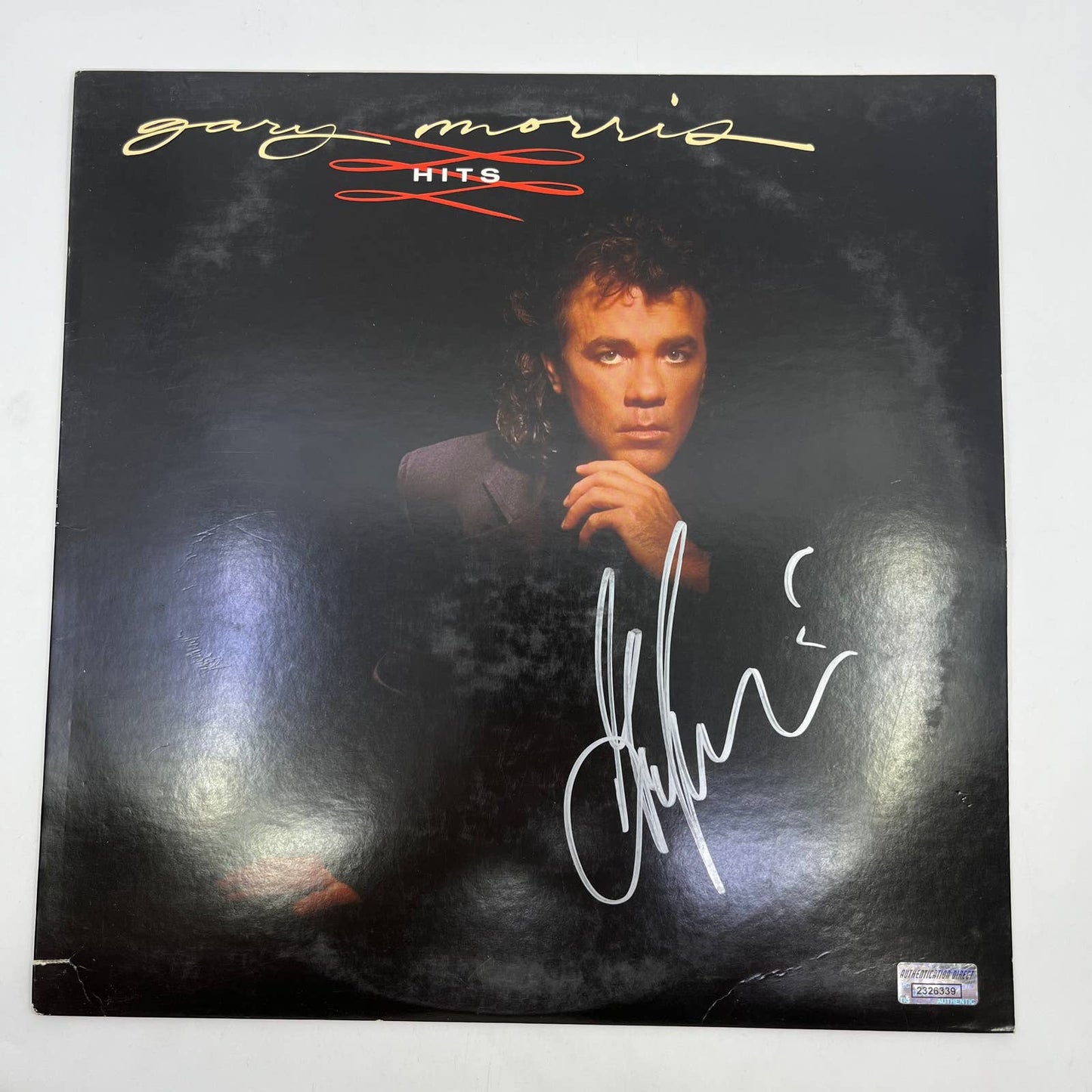 Gary Morris Hits Vinyl Record Autographed Signed Authenticated TH3