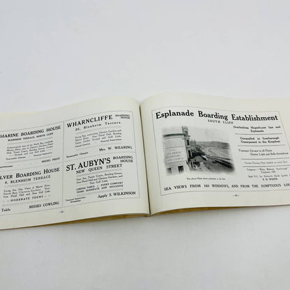 1910 Scarborough North Yorkshire England Tourist Guide Book 72 Pages TD6