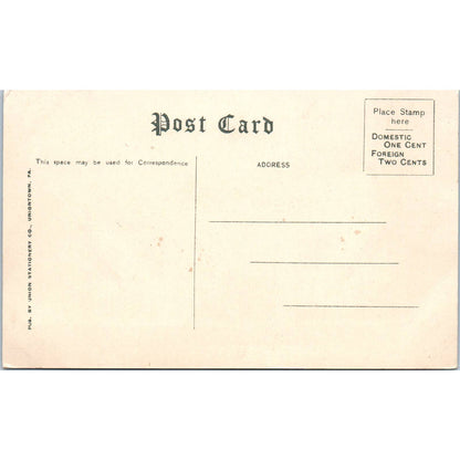 Vintage Postcard Shady Grove Park Near Uniontown PA TI1-1