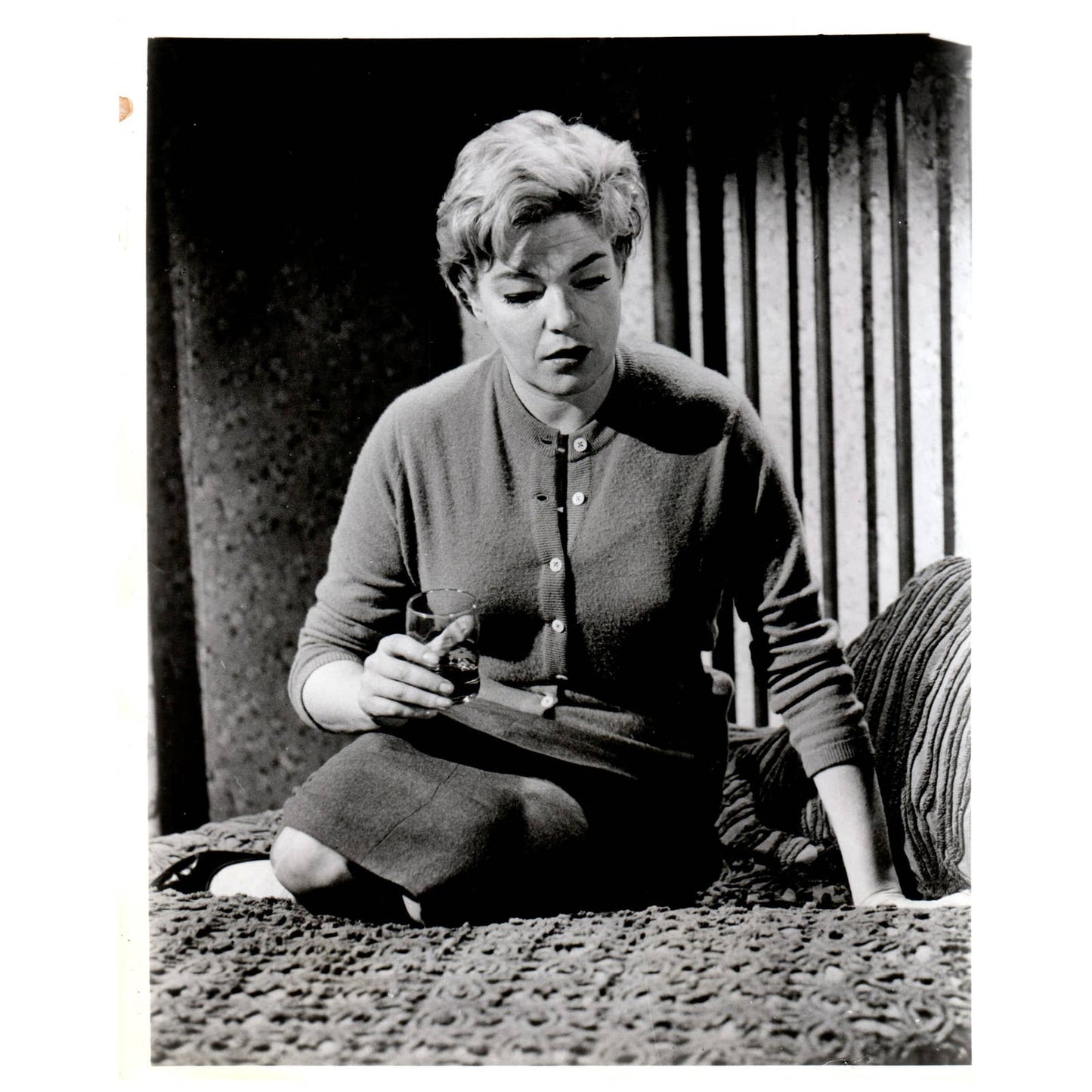 c1960 Press Photo Simone Signoret in "Don't You Remember?" on CBS AE1