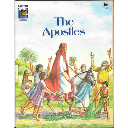 1974 Lantern The Apostles Christian Coloring Book UNUSED TJ7