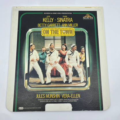 On the Town Gene Kelly Frank Sinatra - CED VideoDisc TG4