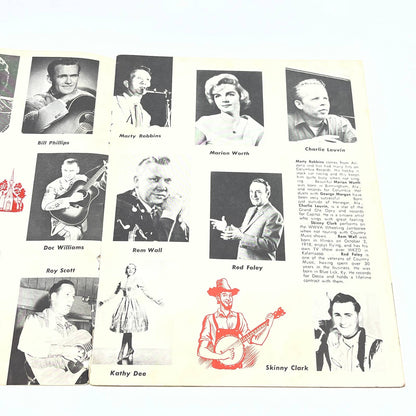 1950s Country Music Stars Promo Photo Book Grand Ole Oprey TG4