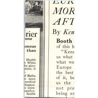 Canadian National Grand Trunk Railway System - 1921 Original Ad TJ7-S