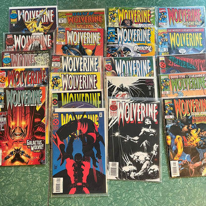 Huge Wolverine Collection Short Box Lot of Comic Books & 12 CGC Slabs