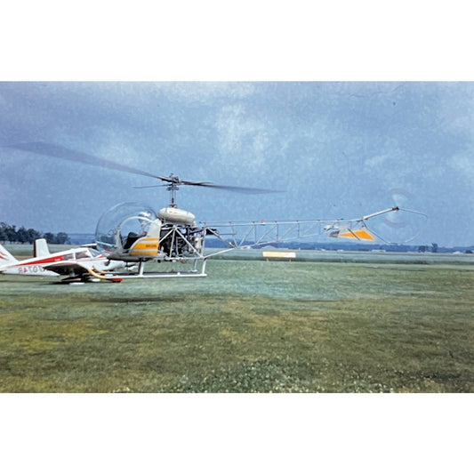 1967 Original Color Slide Air Show Airplanes Helicopter Set of 10 2x2 TK2-S4-33