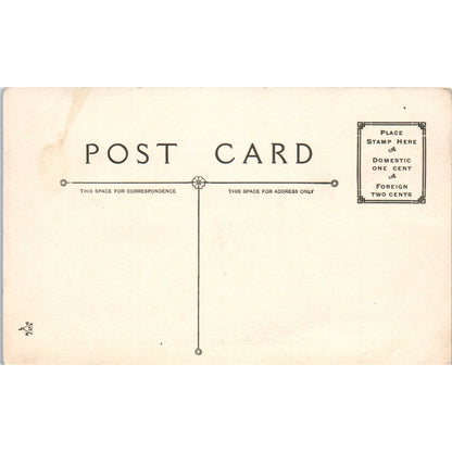 The Childhood Shows the Man as Morning Shows the Day Original Postcard P1-14