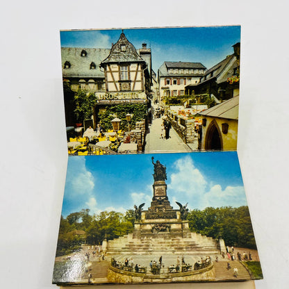 1960s Der Rhein Von Mainz Bis Köln Germany Mini Photo Souvenir Booklet EA1