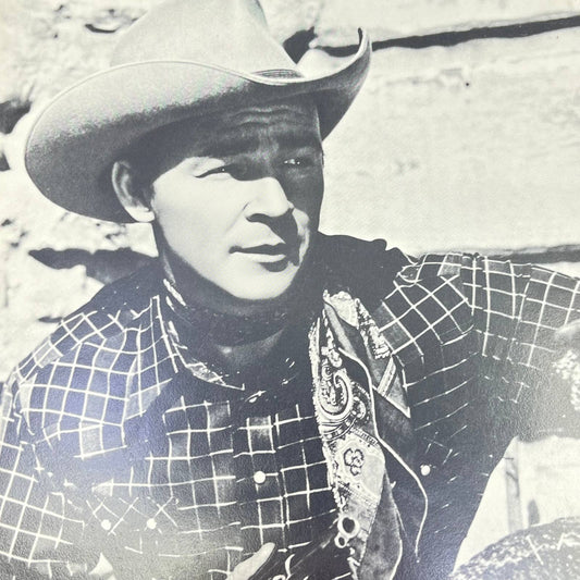 Vintage Roy Rogers Photo Movie Still Black & White 8x10 AB4-27