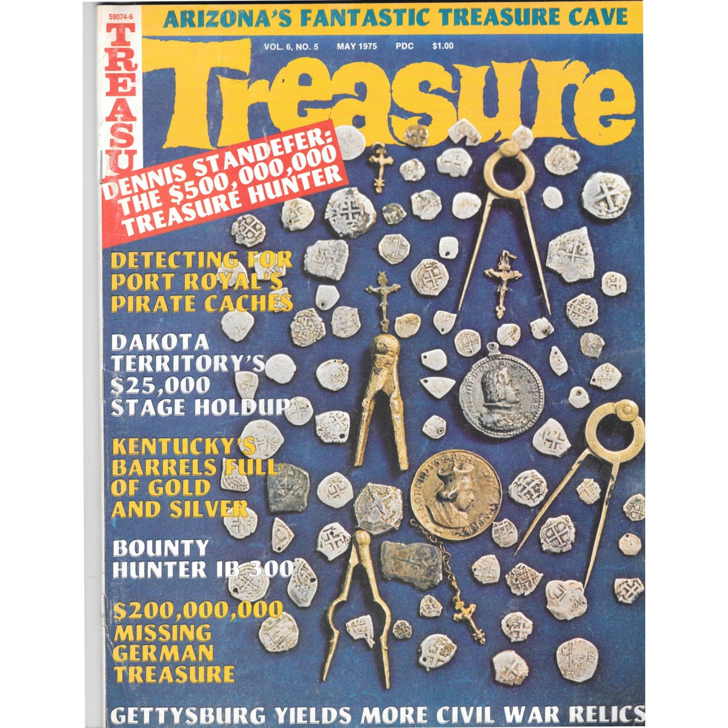 Treasure Magazine - Treasure Hunting Mining Metal Detecting May 1975 M4