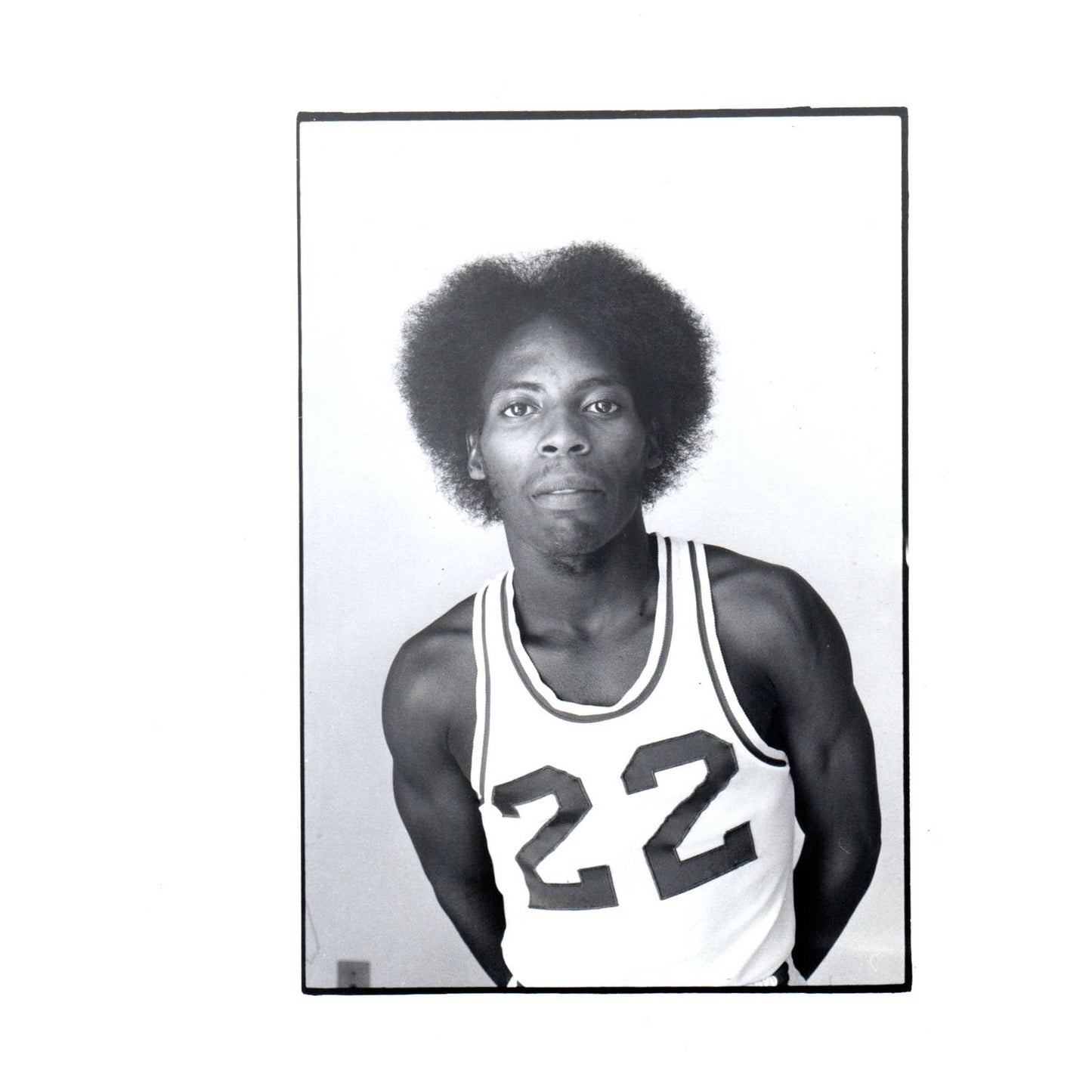 1973 Press Photo Basketball Rick Thomas Manatee Jr College FL 6x8" AD3