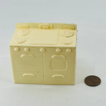 1950s MARX Toys Dollhouse Furniture WHITE OVEN STOVE SB8