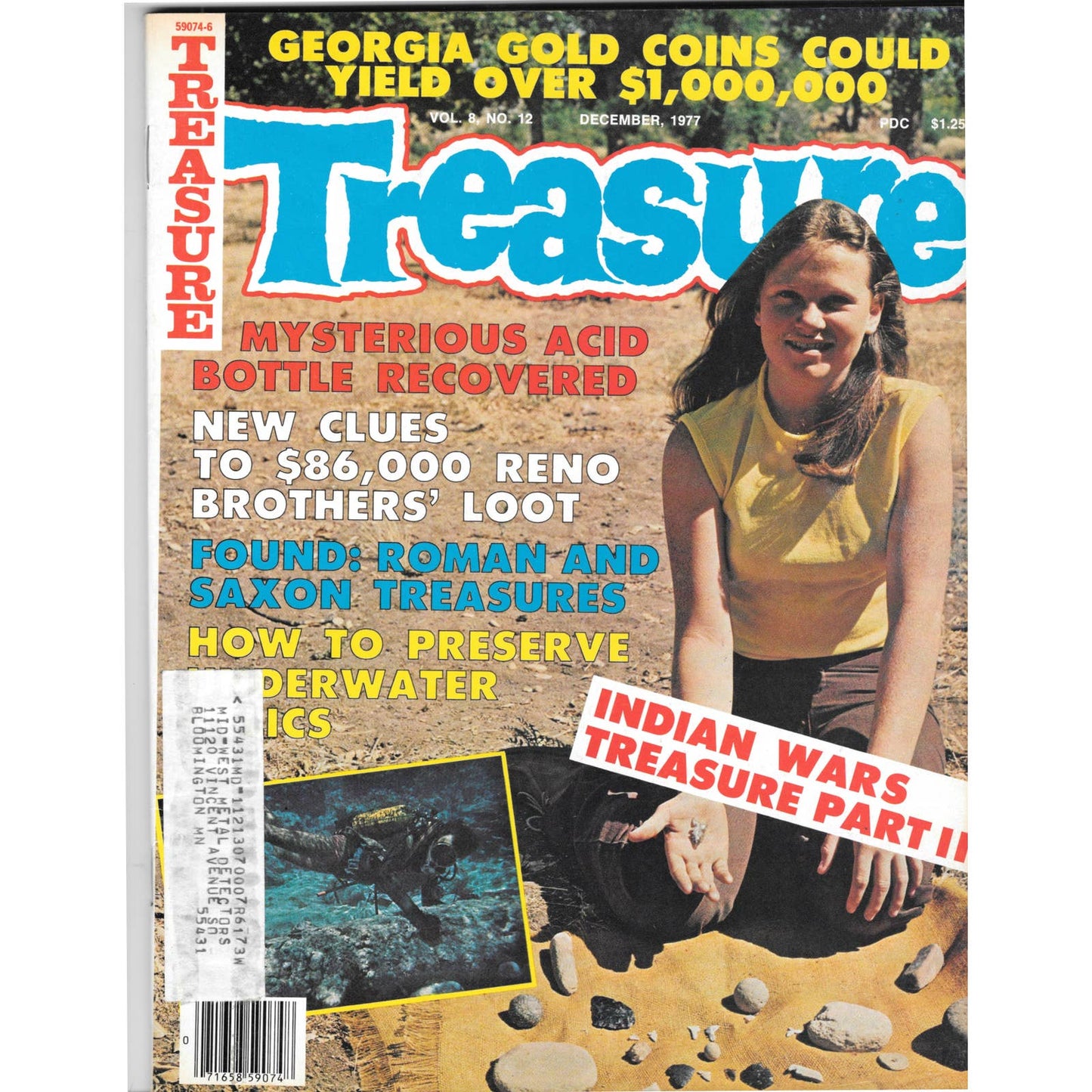 Treasure Magazine - Treasure Hunting Metal Detecting Dec 1977 M3