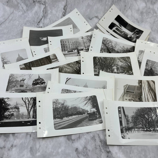 c1940 Huge Lot of 20+ Washington DC Black and White Photos 3.5x5.5" SE7