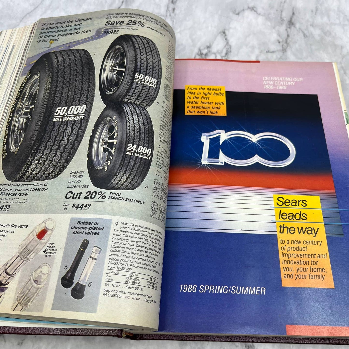 Sears Catalog 1986 Spring Summer  Centennial Hardcover Minneapolis S2