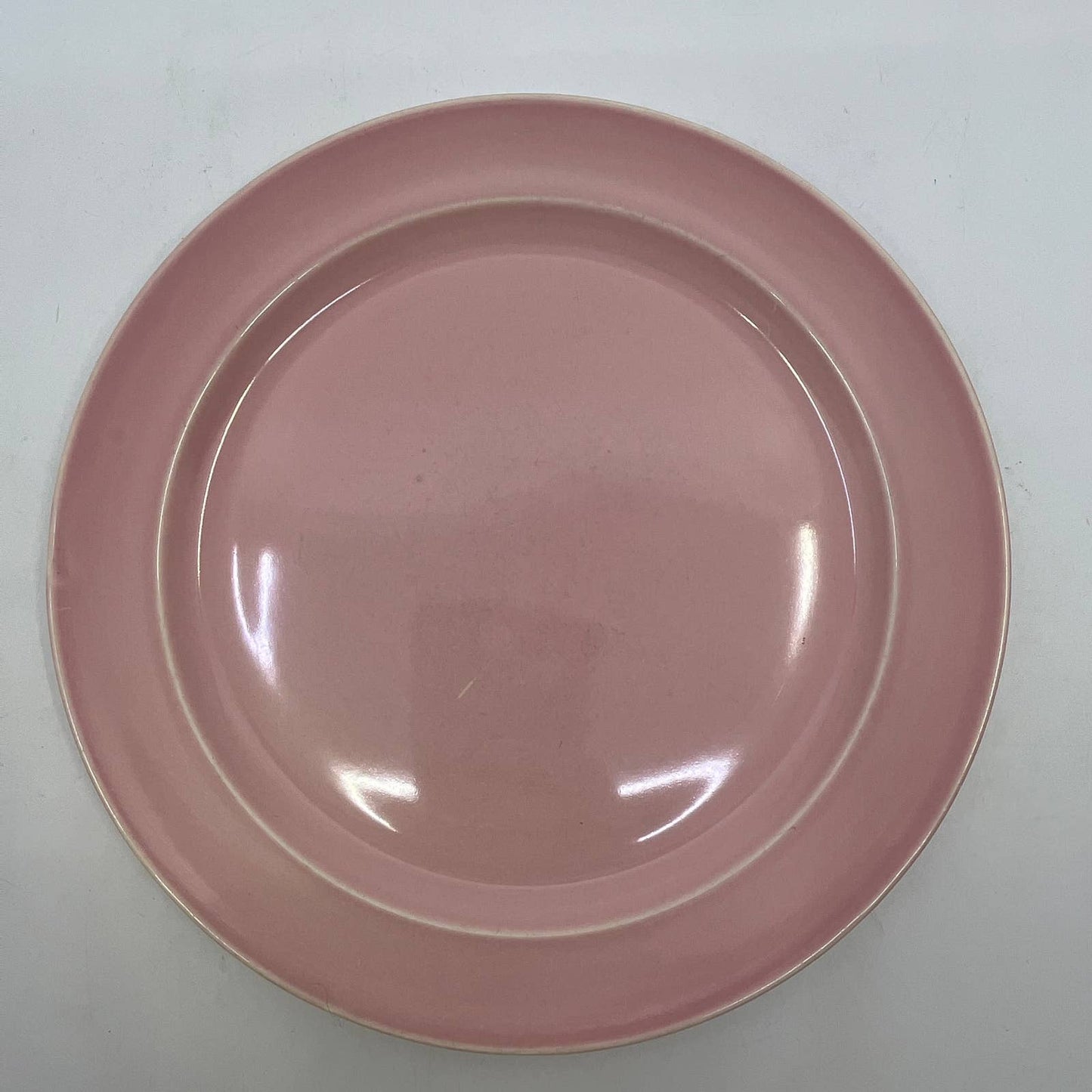 Vintage Lu-Ray Pastels Pink 9 1/4" Dinner Plate T.S.&T. TI3