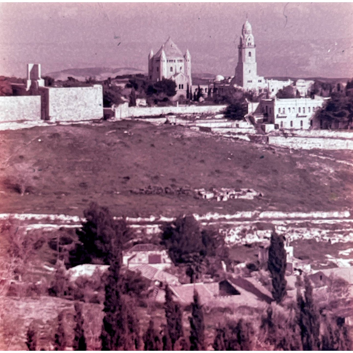 1960s Modern Israel Pana-Vue Set of 10 2x2 Slides TK2-S2-11