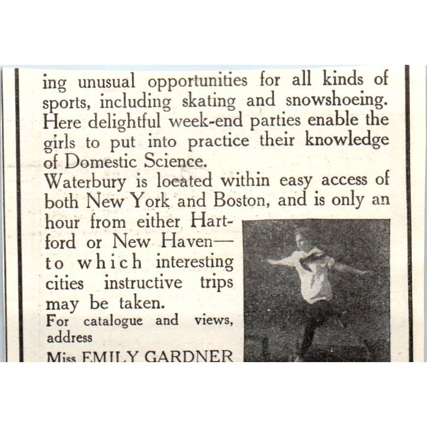 c1920 Harper's Magazine Ad - Ridgefield School for Boys Roland J. Mulford CT EA3-1