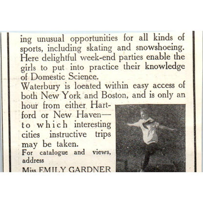 c1920 Harper's Magazine Ad - Ridgefield School for Boys Roland J. Mulford CT EA3-1