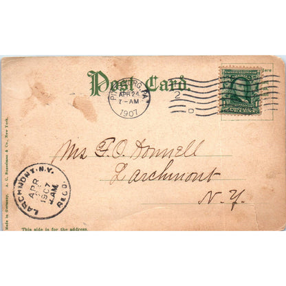 1907 Postcard Dining Room Fort Pitt Hotel Pittsburgh PA TD8-P2