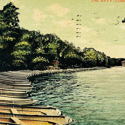 1910s Postcard The Navy Boat Landing Como Park St. Paul MN PA8