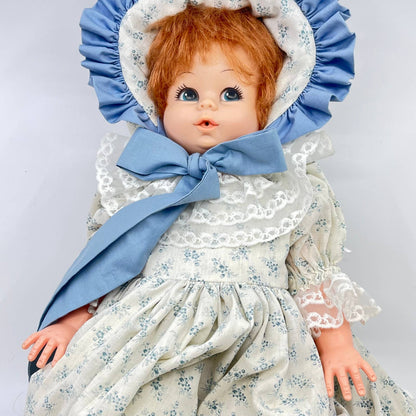 1971 Lorrie Doll Blue Eyes Fancy Dress 17" TE6