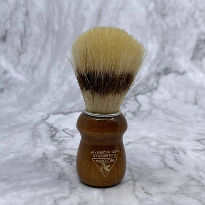 Vintage Victoria Hoffritz Badger Barber Shaving Brush Made in Germany MINT TE3