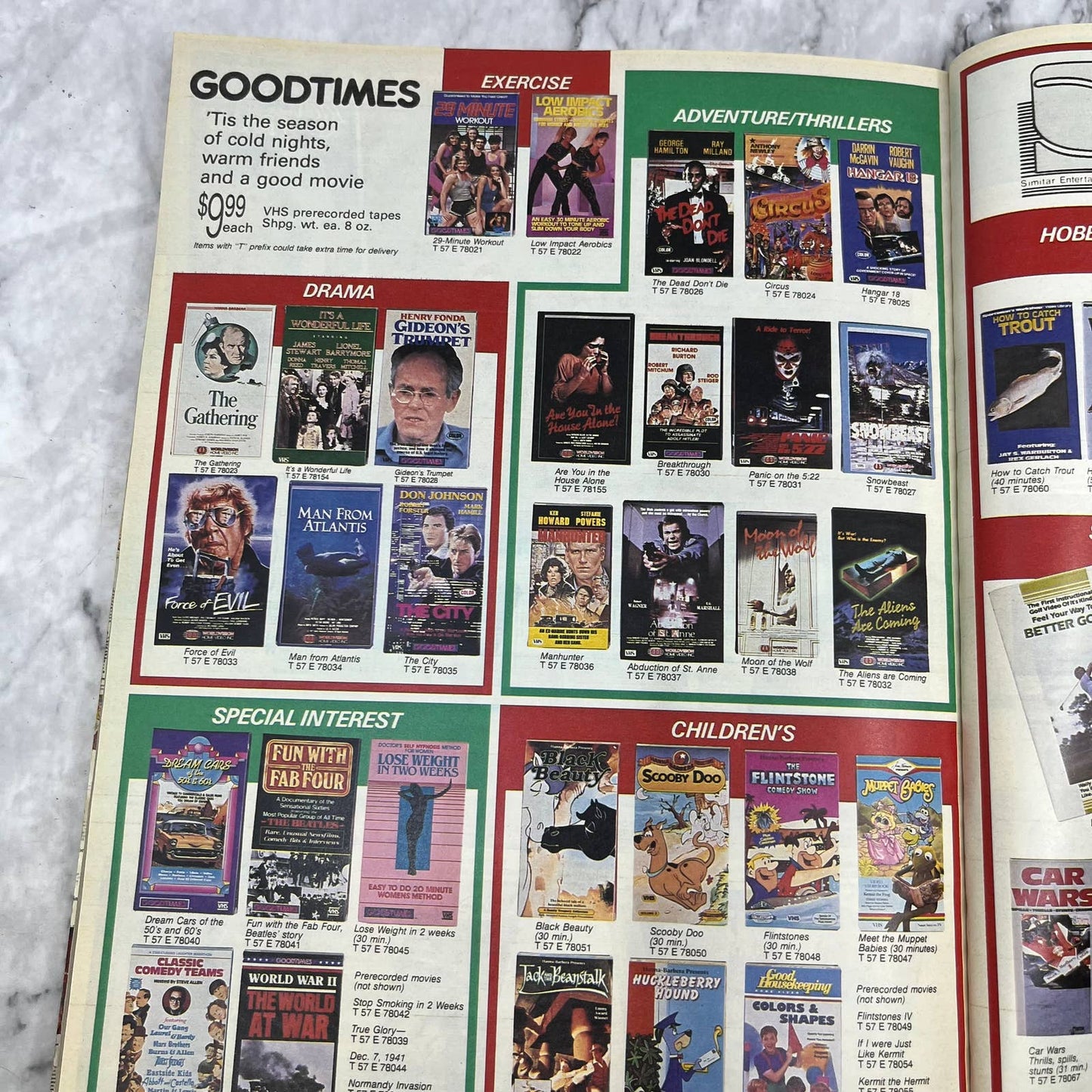 1987 Sears Wish Book for Adults Christmas Catalog S4