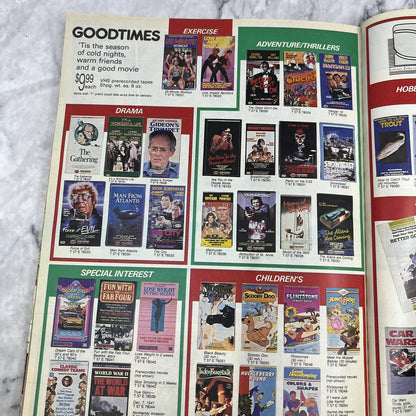 1987 Sears Wish Book for Adults Christmas Catalog S4