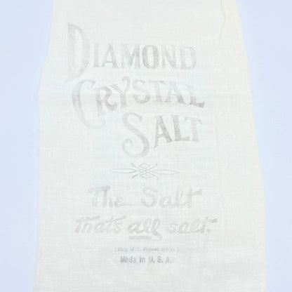 Vintage Sugar Sack - Diamond Crystal Salt Co St. Clair MI 16.5" TF5