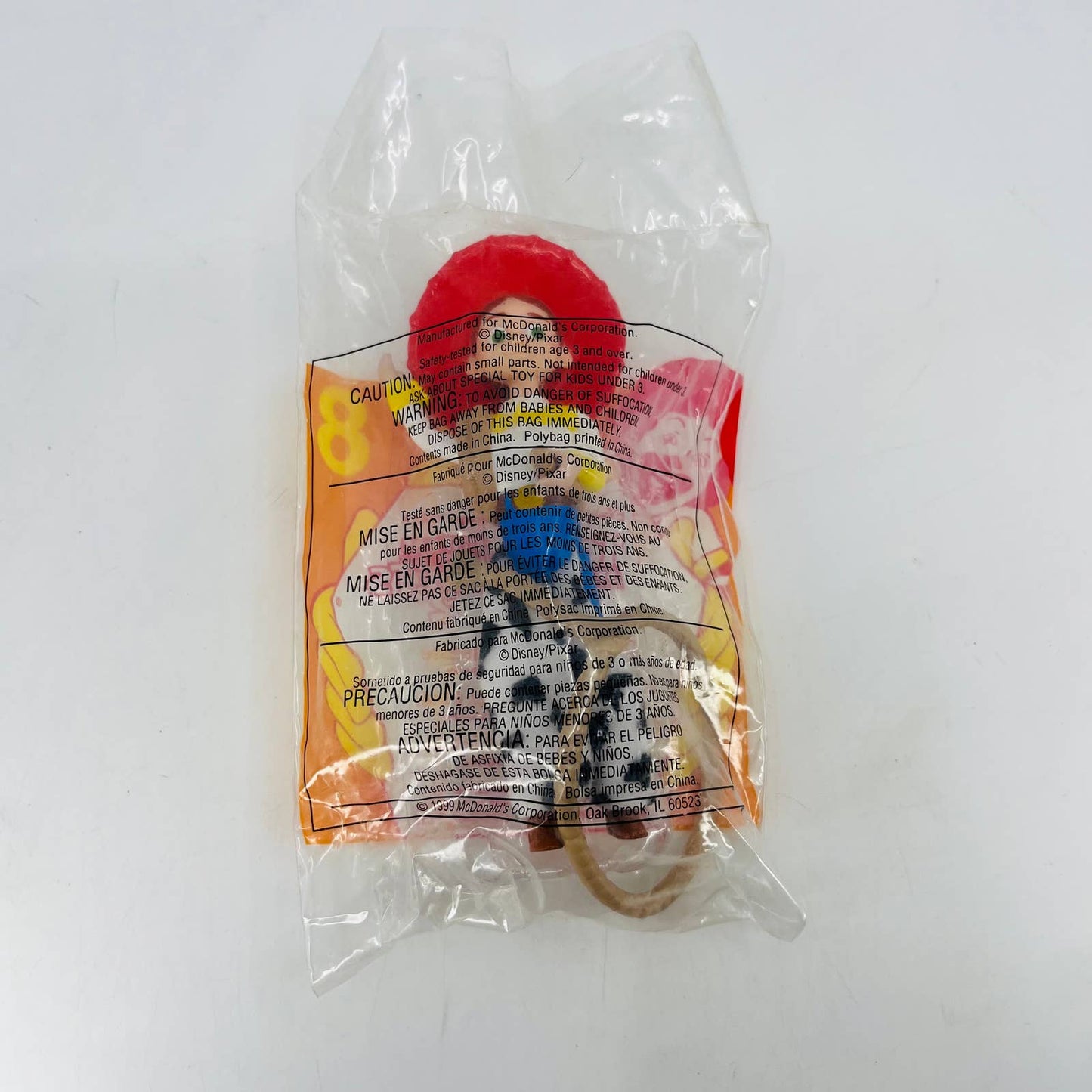 1999 Toy Story 2 Jessie Figure Disney Pixar NIP McDonald's TB2