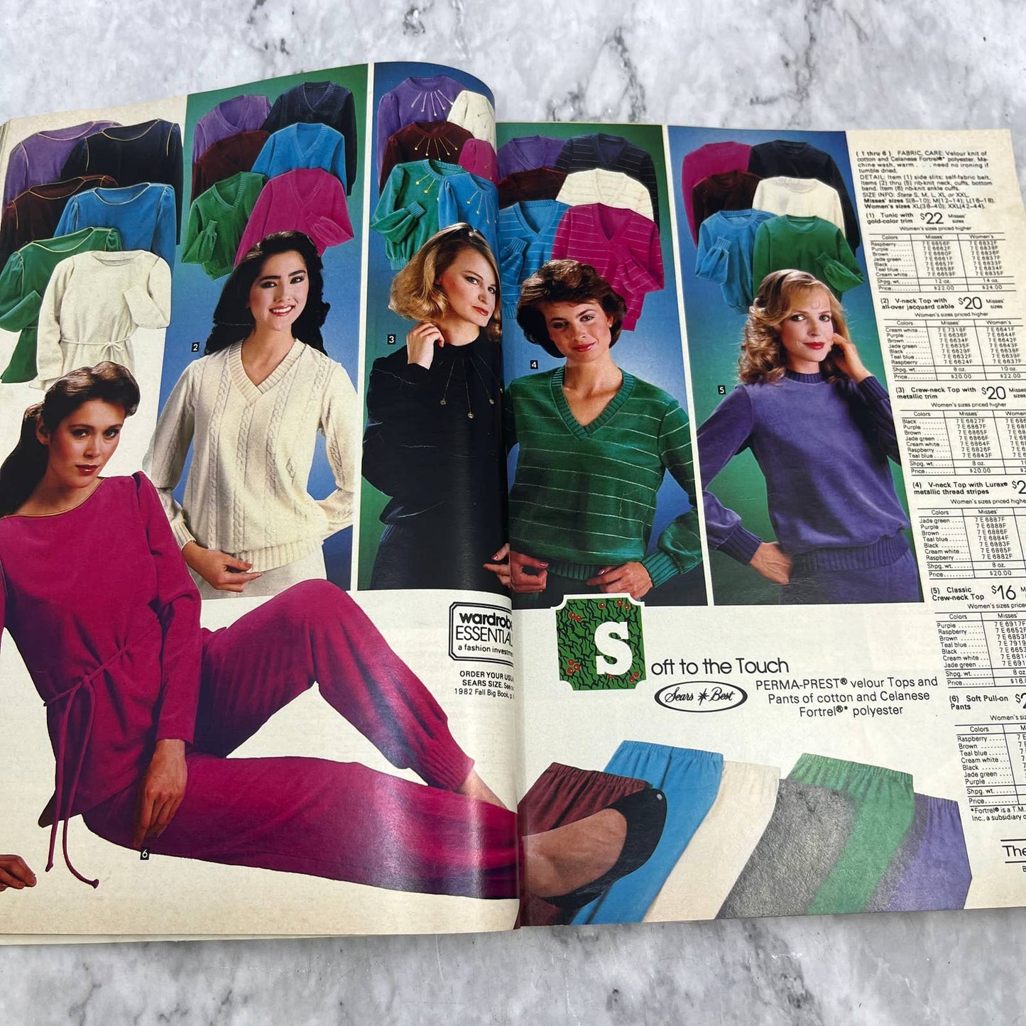 Vintage Sears Wish Book 1982 Christmas Toy Catalog Barbie, Star Wars, Lego S4