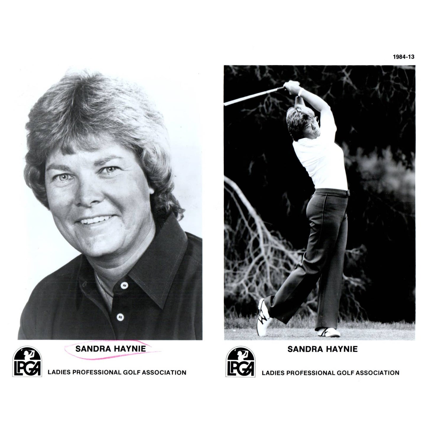 1984 Original Promo Photo Ladies' PGA Golf Sandra Haynie ~8x10 AD1