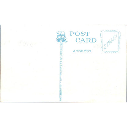 Antique Postcard Forestry Building University of Washington Seattle TD9