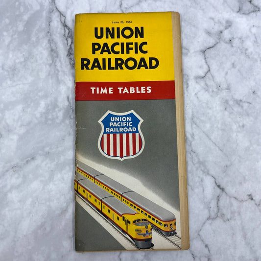 1954 June 20 Union Pacific Railroad Timetables  TE2