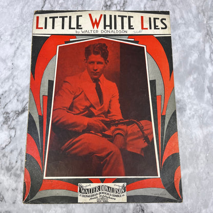Little White Lies - Walter Donaldson - Sheet Music 1930 V42-4