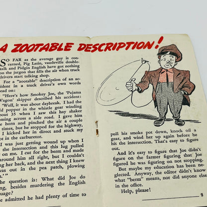 1943 Safe Driver Comic Booklet Anchor Casualty Company Insurance St Paul MN PX14