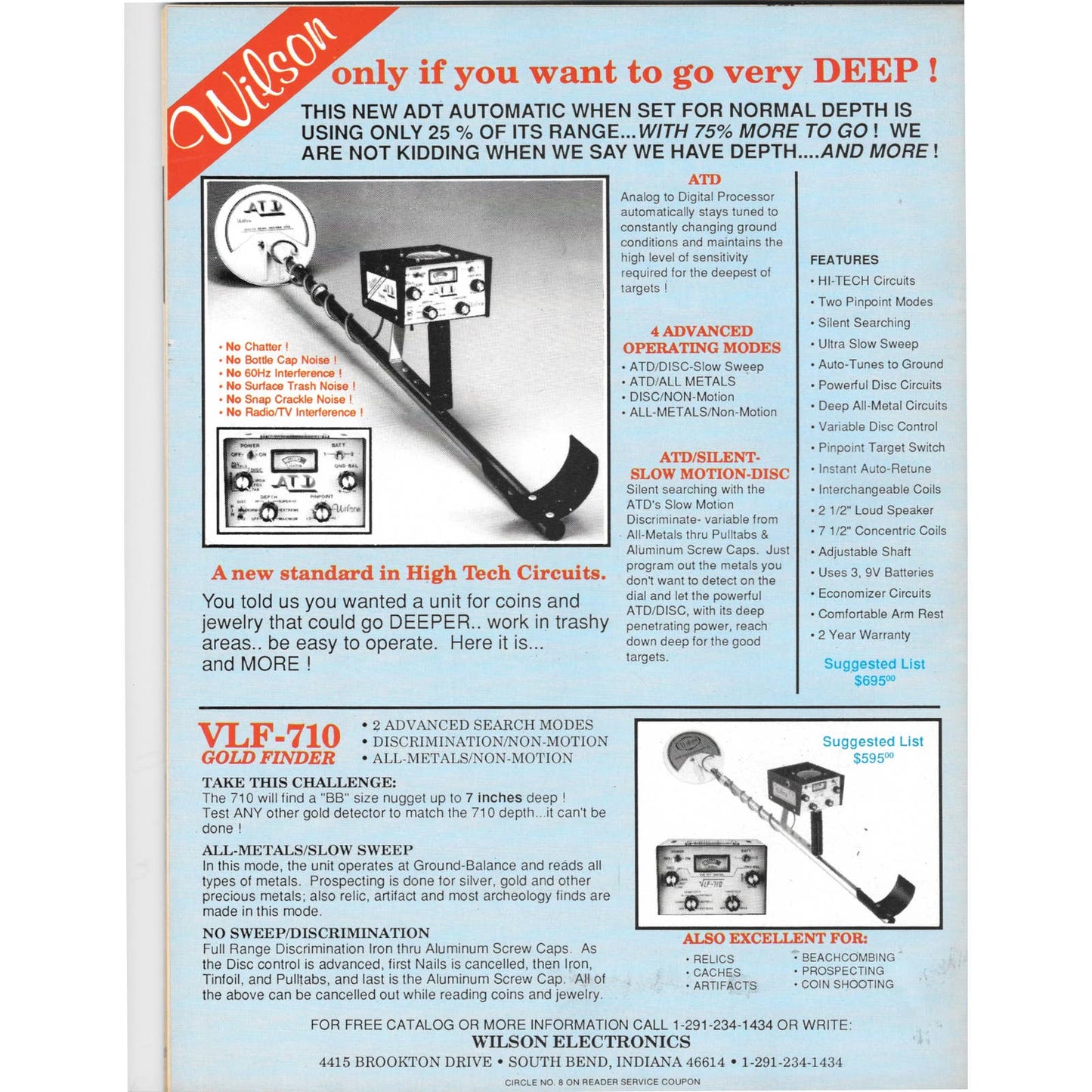 Treasure Search Magazine 1988 Sept/Oct Metal Detecting Gold Diamonds M2