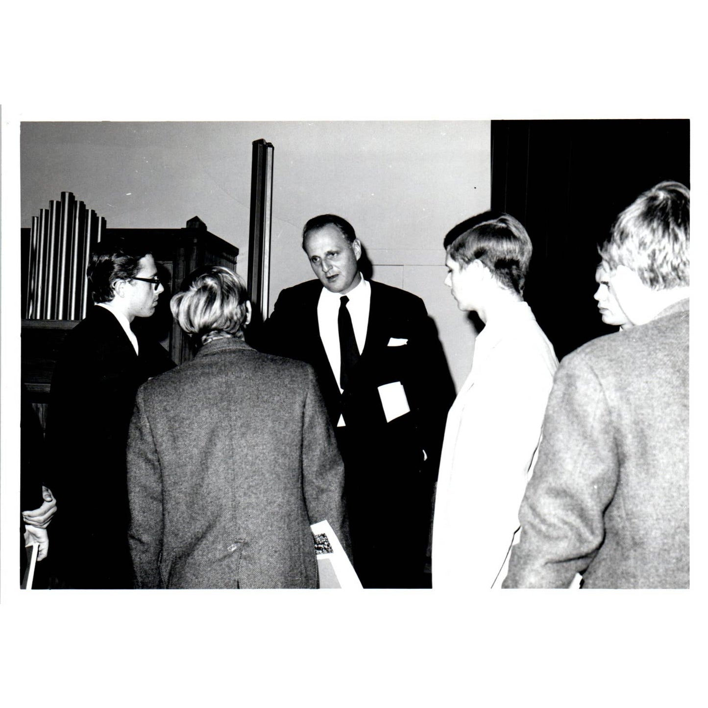 Mr. Hartmut Schulze-Boysen Germany at Yankton College 1967 Photo 5x7 TK1-P4
