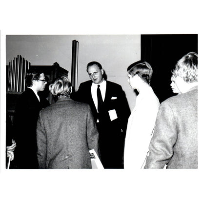 Mr. Hartmut Schulze-Boysen Germany at Yankton College 1967 Photo 5x7 TK1-P4