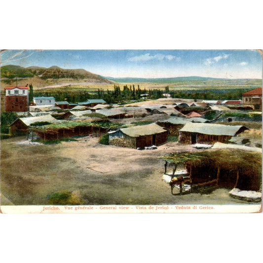 Jericho - Vista De Jericho 1926 - Original Postcard TJ9-P1